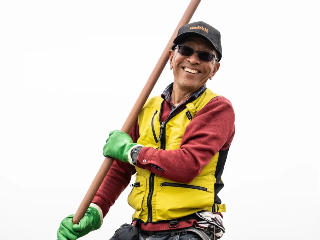 しじみ漁師-井川