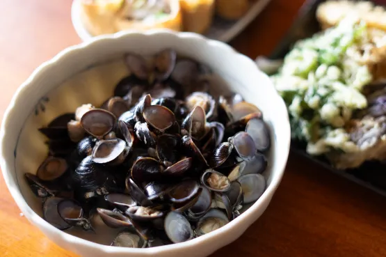 しじみ料理の写真